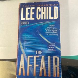 Lee Child “The Affair” novel